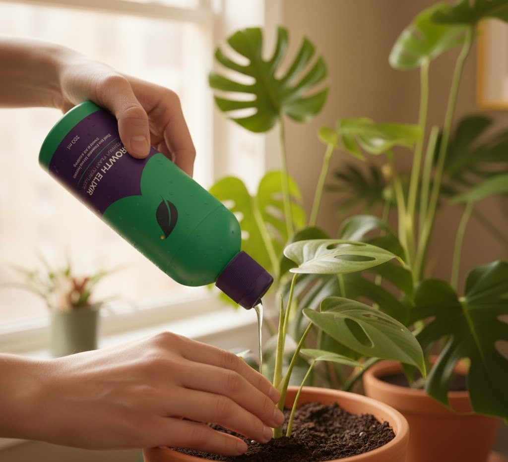 Fertilizing houseplants guide